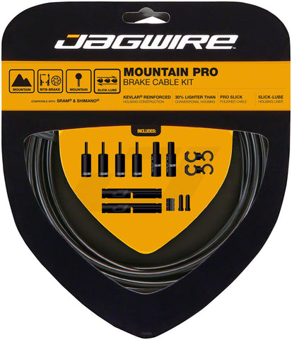 Jagwire Pro Brake Cable Kit Mountain SRAM/Shimano Black