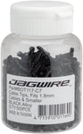 Jagwire 1.8mm Cable End Crimps Black Bottle/500