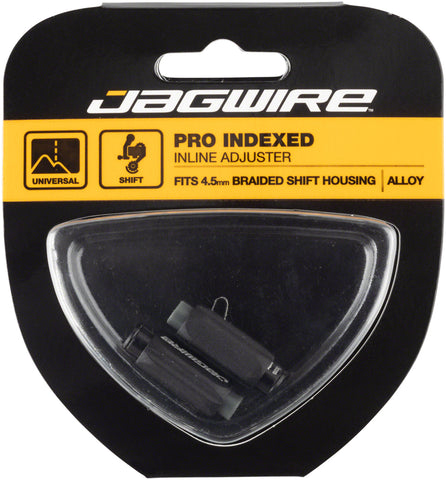 Jagwire Pro 4.5mm Indexed Inline Cable Tension Adjusters Pair For Braided Shift