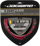 Jagwire 2x Elite Link Shift Cable Kit SRAM/Shimano with Polished UltraSlick