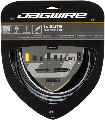 Jagwire 1x Elite Link Shift Cable Kit SRAM/Shimano with Polished UltraSlick