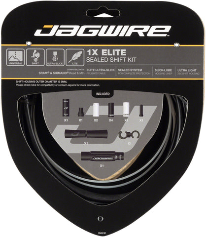 Jagwire 1x Elite Sealed Shift Cable Kit SRAM/Shimano with Polished UltraSlick