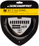 Jagwire 2x Sport Shift Cable Kit SRAM/Shimano Ice GRAY