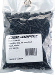 Jagwire 4mm Open Nylon End Caps Refill Bag of 500 Black