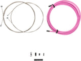 Jagwire Universal Sport Brake Cable Kit Pink