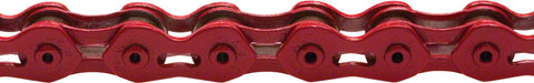 KMC K710SL SuperLite Kool Chain Single Speed 1/2 x 1/8 100 Links Red