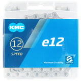 KMC E12 Chain 12 Speed 136 Links Silver