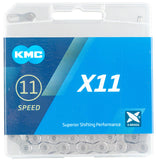 KMC X11 Chain 11Speed 118 Links GRAY