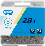 KMC Z8.1 Chain 6 7 8Speed 116 Links Silver/GRAY