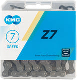 KMC Z7 Chain 6 7Speed 116 Links GRAY/Brown