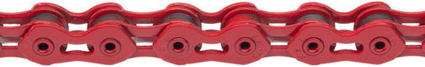 KMC, K1SL Wide, Chain, Speed: 1, 1/8'', Links: 100, Red