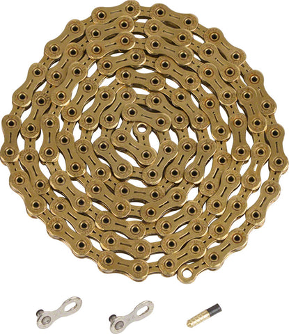 YBN TiNitride Chain 11Speed 116 Links Gold