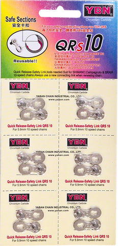 YBN 10Speed QRS Link Card of 6 Reusable up to 5 times