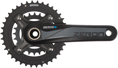 SR Suntour Zeron AXBT Crankset 175mm 10Speed 36/22t 104/64 BCD