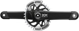 CRANKSET SRAM XX EAGLE 165x32 Q174 CL55 DUB 2-GUARDS NoBB BK T-TYPE