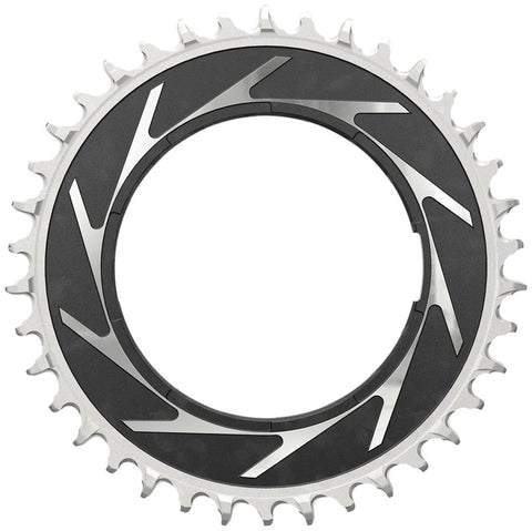 CHAINRING SRAM 38T POWERMETER THREADED EAGLE 0mm BK/SL XXSL D1 T-TYPE