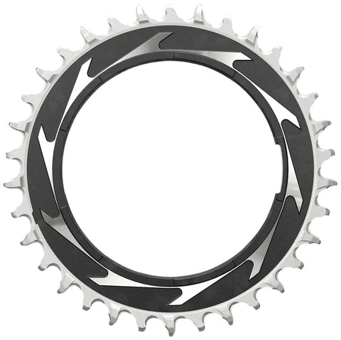 CHAINRING SRAM 34T POWERMETER THREADED EAGLE 3mm BK/SL XXSL D1 T-TYPE