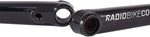 Radio Destro Light Cranks 165mm Glossy Black