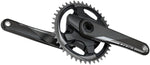 SRAM, Red 1 AXS Quarq, Power Meter Crankset, Speed: 12, Spindle: 28.99mm, BCD: Direct Mount, 46, DUB, 172.5mm, Black, Road
