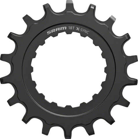 SRAM XSync EX1 Sprocket Chainring for Bosch Motors 18T Straight Steel