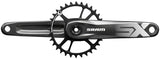 SRAM, SX Eagle, Crankset, Speed: 12, Spindle: 28.99mm, BCD: Direct Mount, 32, DUB, 175mm, Black, MTB