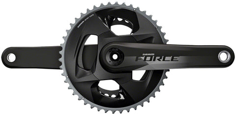 SRAM Force AXS Crankset Speed: 12 Spindle: 28.99mm BCD: 107 46/33 DUB 175mm Black Road