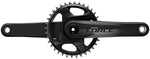 SRAM, Force 1 AXS, Crankset, Speed: 12, Spindle: 28.99mm, BCD: Direct Mount, 46, DUB, 172.5mm, Black, Road