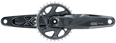 SRAM, GX Eagle DUB C1, Crankset, Speed: 11/12, Spindle: 28.99mm, BCD: Direct Mount, 30, DUB, 175mm, Black, Fat Bike 4''