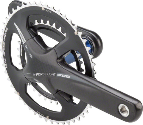 FSA, K-Force Light, Crankset, 10/11 sp., 172.5mm, 34/50T, BCD:110, BB392EVO, 44mm, Grey K