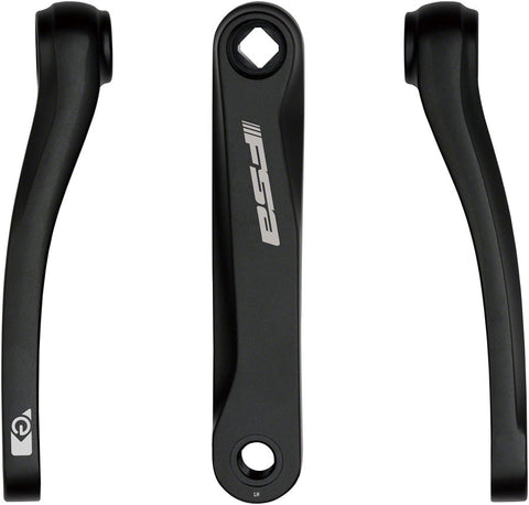 FSA CK758 Armset EBike JIS 155mm without bolts Black