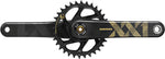 SRAM, XX1 Eagle DUB, Crankset, Speed: 11/12, Spindle: 28.99mm, BCD: Direct Mount, 34, DUB, 175mm, Gold, Boost