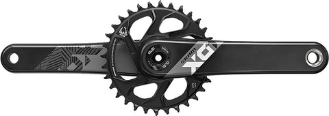 SRAM, X01 Eagle DUB, Crankset, Speed: 11/12, Spindle: 28.99mm, BCD: Direct Mount, 32, DUB, 175mm, Black, Boost