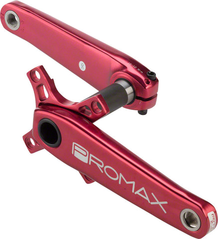 Promax HF2 Hollow Hot Forged 2 Piece Crank 24 x 170mm Red