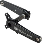 Promax HF2 Hollow Hot Forged 2 Piece Crank 24 x 172.5mm Black