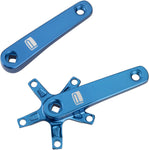 Promax SQ1 Square Taper JIS Cold Forged Crank Arms 160mm Blue