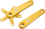 Promax SQ1 Square Taper JIS Cold Forged Crank Arms 135mm Gold