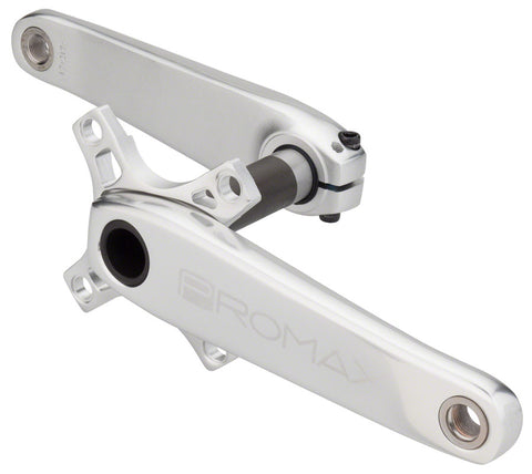 Promax HF2 Hollow Hot Forged 2 Piece Crank 24 x 175mm Silver