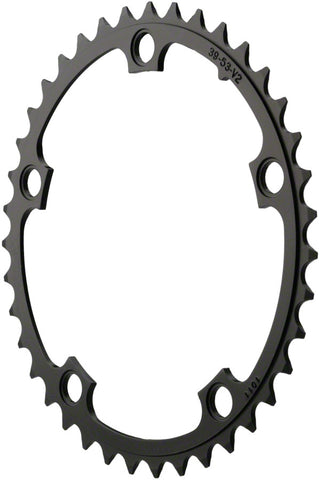 SRAM, Alloy Road 38T/130mm Blk (46T) - Use with 46T
