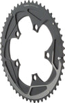 SRAM 52 Tooth 11Speed 110mm BCD Yaw Chainring Black with Silver Trim Use