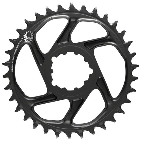 SRAM XSync 2 Eagle SL Direct Mount Chainring 38T Boost 3mm Offset Black Gray Logo