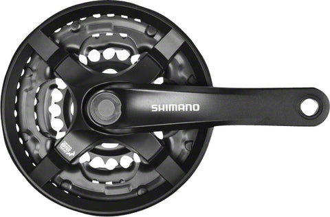 Shimano Tourney FCTY501 Crankset 175mm 6/7/8Speed 42/34/24t Riveted