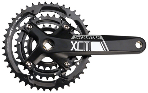 SR Suntour XCMT Crankset 175mm 9Speed 44/32/22t 104/64 BCD Square