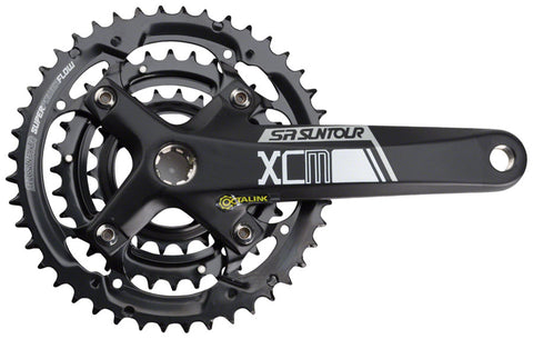 SR Suntour XCMT Crankset 175mm 9Speed 44/32/22t 104/64 BCD Shimano