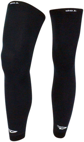 DeFeet Wool Kneeker Full Length Leg Covers Black