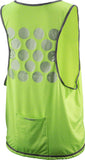 CycleAware Reflect+ HiVis Reflective WoMen's Vest Neon Green/Dots