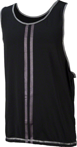 CycleAware Reflect+ HiVis Reflective Unisex Vest Black/Stripes