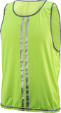 CycleAware Reflect+ HiVis Reflective Unisex Vest Neon/Stripes