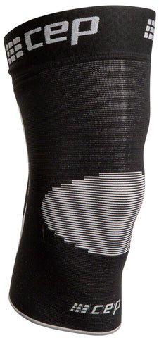 CEP Compression Knee Sleeve Black/GRAY Unisex IV/Large