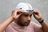 Pace Sportswear HexTek Cycling Cap UPF 50 Plus Cinelli/White One