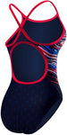 TYR Victorious Diamondfit WoMen's Swimsuit Red/White/Blue 28